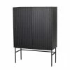 Beste Bewertungen von 😀 100x140x40 Modernes Highboard In Schwarz - Gragano 😀