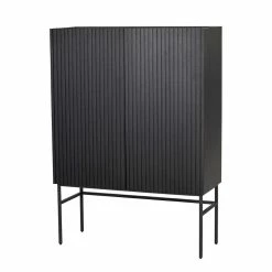 Beste Bewertungen von 😀 100x140x40 Modernes Highboard In Schwarz - Gragano 😀