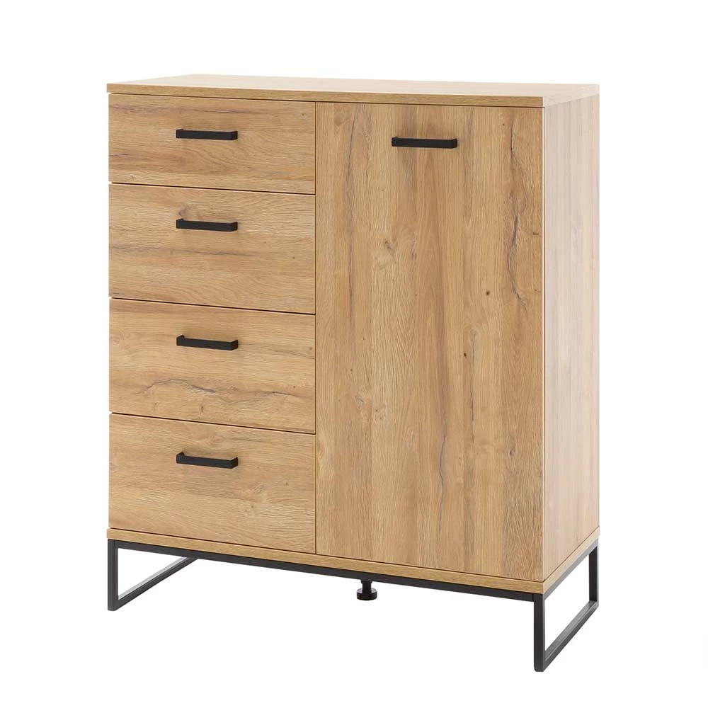 Besorgen 🤩 101x116x44 Kombi Kommode Mit Bügelgestell - Truvisas 💯