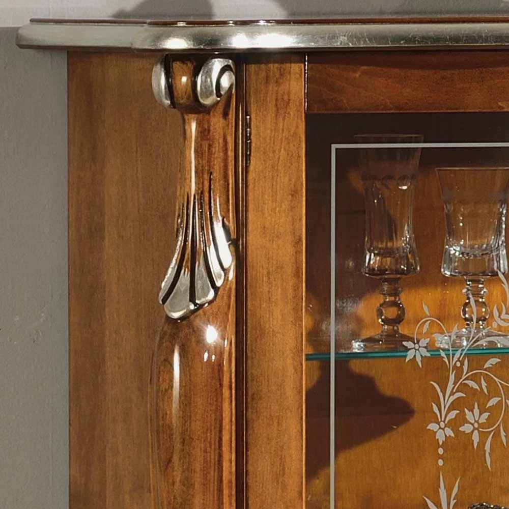 Angebote 😀 107x120x40 Highboard Im Italienischen Stil - Carlenna 👍 – Bild 3