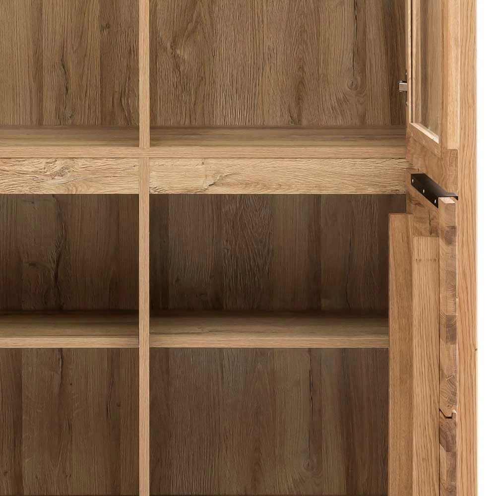 Auslauf 👏 108x141x40 Vitrinenschrank 4-türig - Nelenia 🌟 – Bild 5