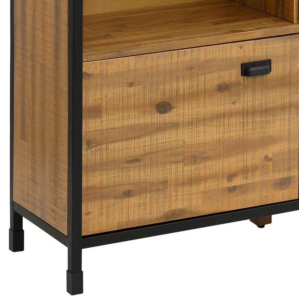 Bestpreis 🥰 120x140x35 Industrial Highboard Mit 3 Türen - Nadeicra 👍 – Bild 4