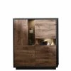 Coupon ⌛ 125x147x38 Wohnzimmer Highboard In Eiche Dunkel - Maveira 🌟