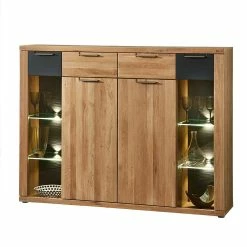 Neu 😍 160x126x37 Schrank Vitrine Beleuchtet - Jalzico ✔️