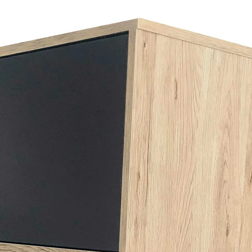 Coupon 😉 78x130x39 Wohnraum Highboard 5-türig - Drondo 💯 – Bild 6