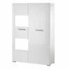 Top 10 😉 80x123x35 Hochglanz Vitrinenschrank In Weiß - Timmona 😀