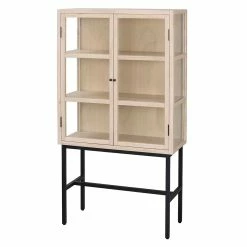 Großhandel 👍 85x160x36 Moderne Vitrine Mit Bodenfreiheit - Aldienda 🎁