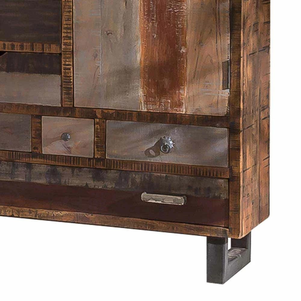 Auslauf 😀 90x120 Highboard Mit 11 Schubladen - Bahiro 🧨 – Bild 3