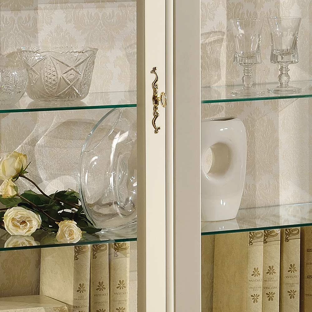 Budget ✨ Barock Design Vitrine In Weiß & Gold - Iviada 😍 – Bild 4