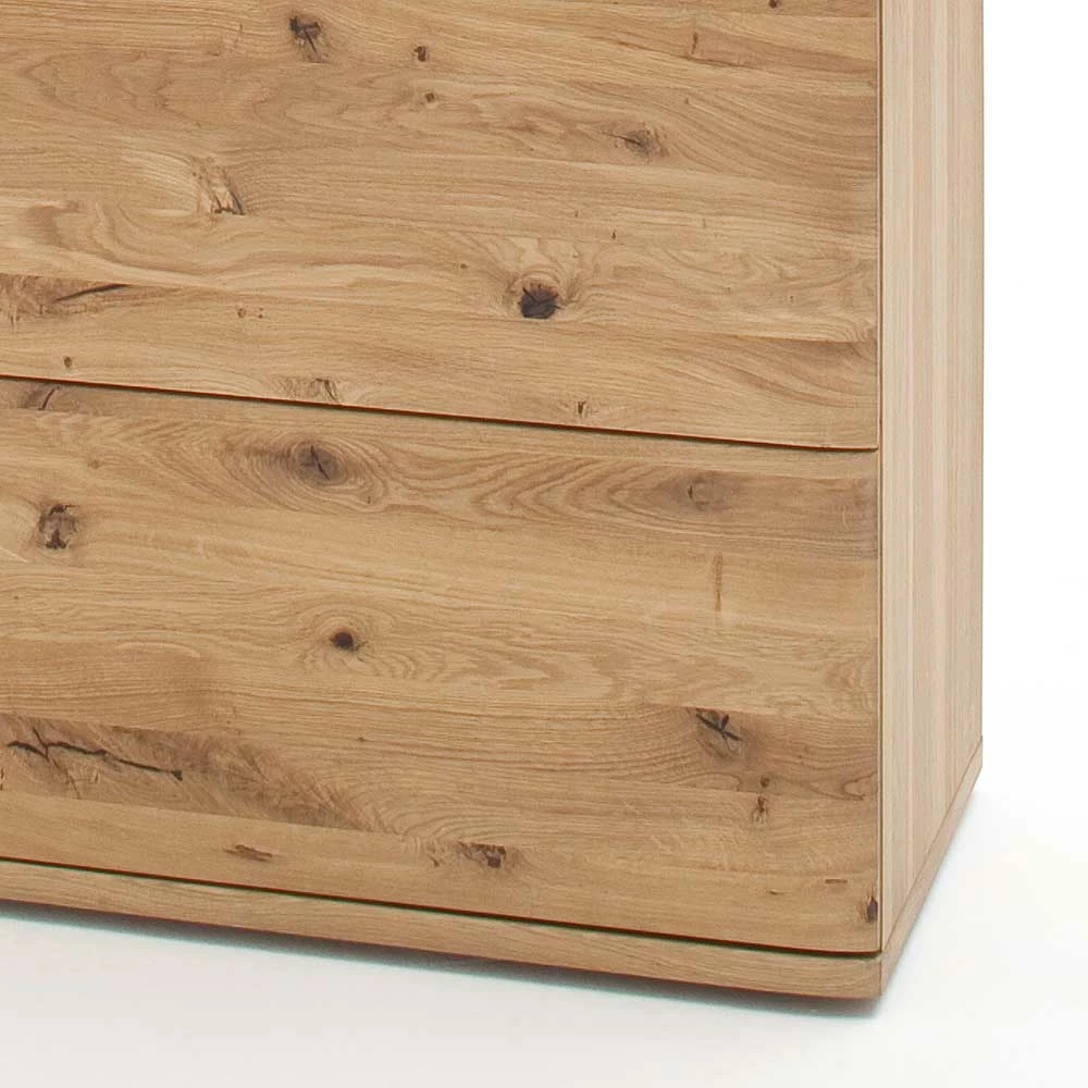 Auslauf 😉 Eiche Bianco Highboard 2-türig - Crokas ✨ – Bild 6