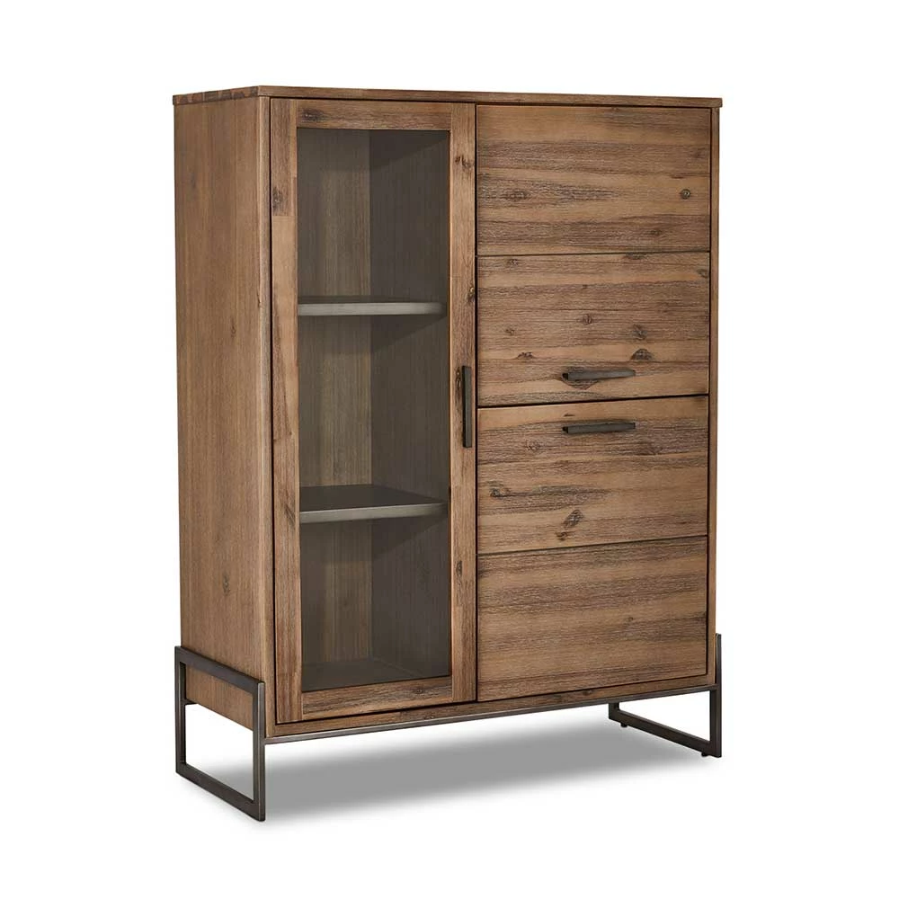 Besorgen ✔️ Factory Design-Highboard Aus Akazie - Intinesta 👍 – Bild 2