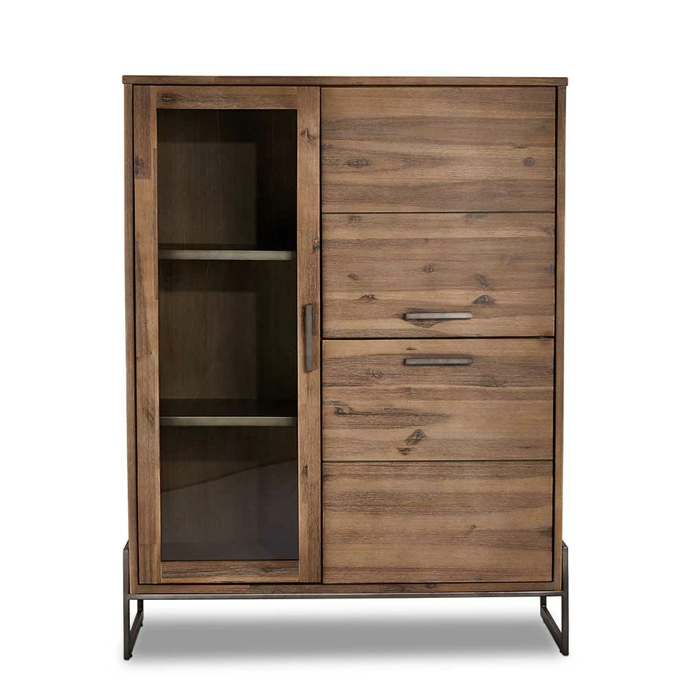 Besorgen ✔️ Factory Design-Highboard Aus Akazie - Intinesta 👍 – Bild 3