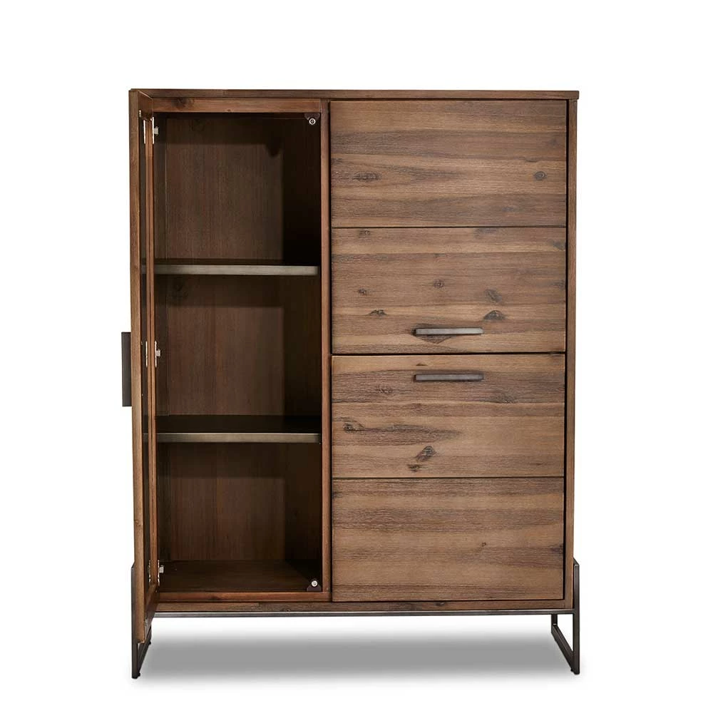 Besorgen ✔️ Factory Design-Highboard Aus Akazie - Intinesta 👍 – Bild 4