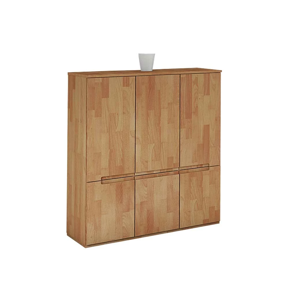 Aktion 🔔 Flur Highboard Vantonio Aus Buche Massivholz 😍