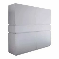 Besorgen 🛒 Geradliniges Highboard In Weiß - Constructa ⭐
