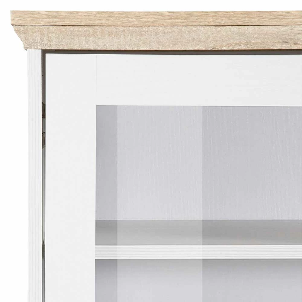Bestes Angebot 👏 Günstiges Landhaus Highboard 125x125x35 - Akedra ✔️ – Bild 5