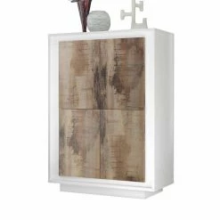 Budget 💯 Highboard In Birnbaum Holzoptik - Gentur ⭐