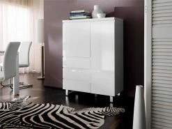 Aktion 😀 Highboard Living In Weiß 🔔