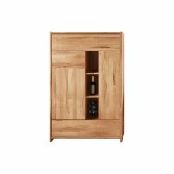 Budget ✔️ Massiv Highboard Salomonia Aus Kernbuche Geölt ⭐