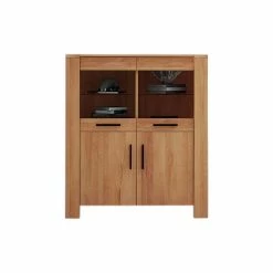 Bestpreis 🔥 Massivholz Highboard Mosniak Aus Kernbuche Geölt 🧨