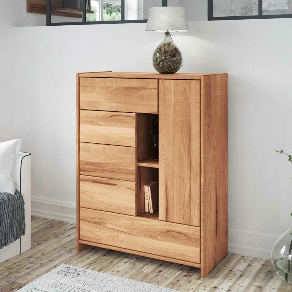 Neu 👍 Massivholz Kommode Salomonia Aus Kernbuche Geölt 👏 – Bild 2