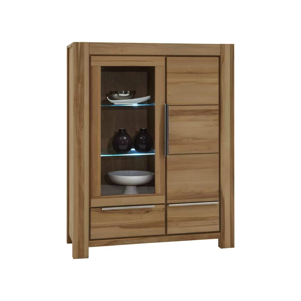 Budget 🤩 Massivholz Vitrine Grenvana Aus Wildeiche 😍