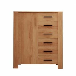 Budget 💯 Schlafzimmer Kommode Mosniak Mit Tür Und Schubladen 🎉