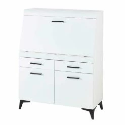 Besorgen 🎉 Schreibschrank Mit Klappe & Zwei Türen - Quakes 😀