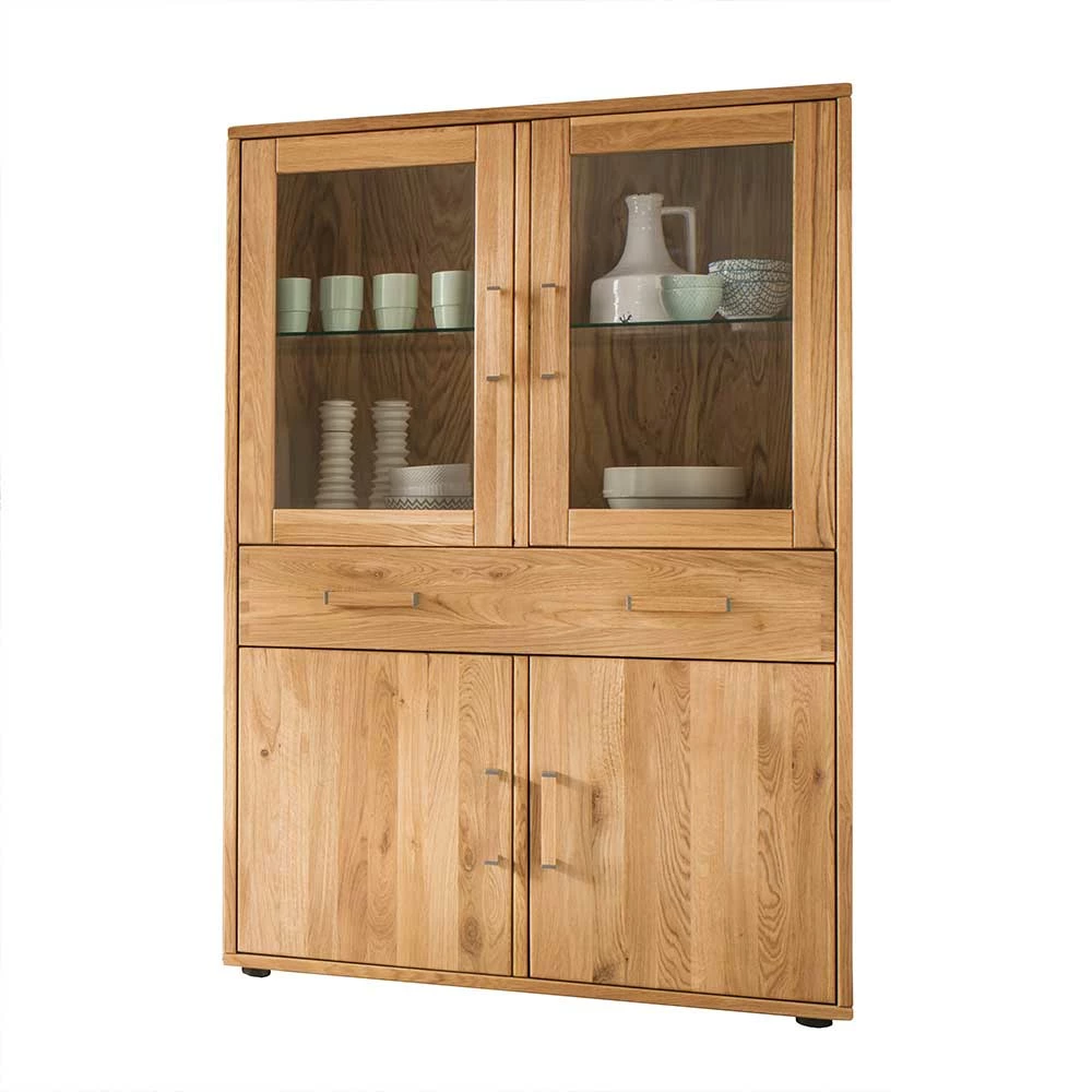 Brandneu 🥰 Wohnwand Highboard Aus Holz - Teano 🌟